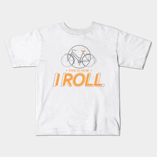 Bicycle with Axle Kids T-Shirt